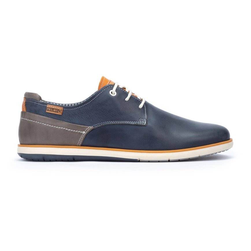 Men\'s Pikolinos JUCAR Casual Shoes Blue | NZ V23875A